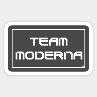 Team Moderna Sticker